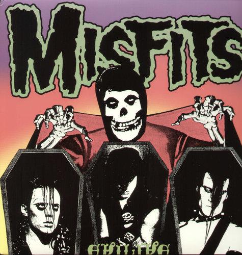 MISFITS ‘EVILIVE’ LP record cover