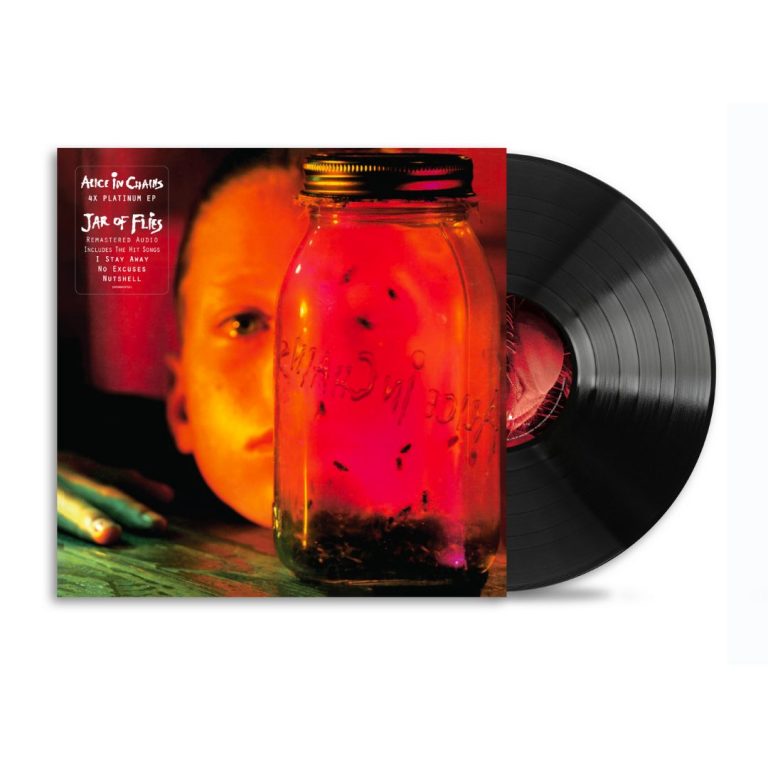 ALICE IN CHAINS ‘JAR OF FLIES’ LP (30th Anniversary Edition) record cover