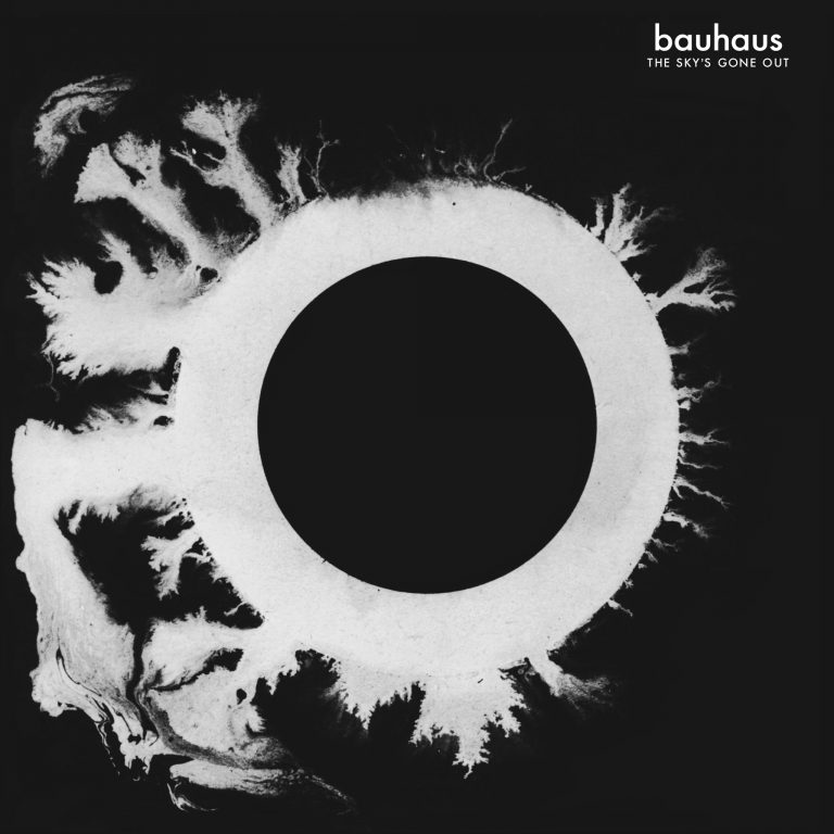 BAUHAUS ‘THE SKY’S GONE OUT’ LP record cover