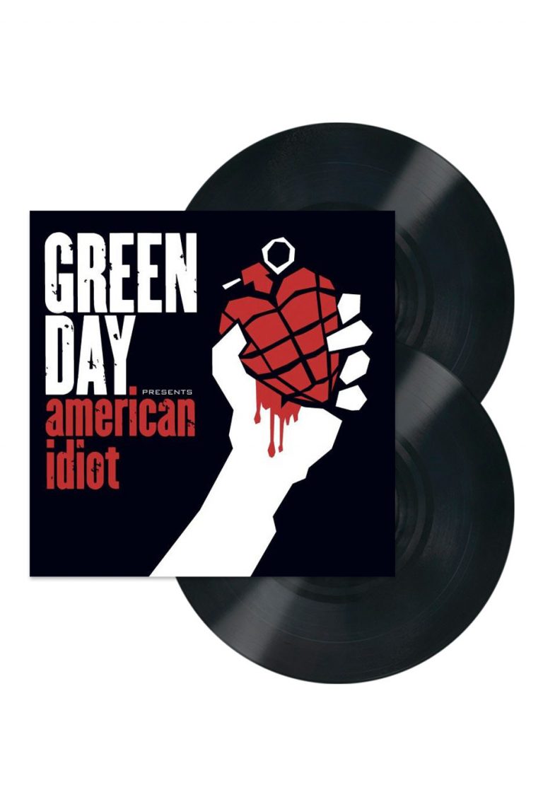 Green Day – American Idiot – 2 Vinyl record cover