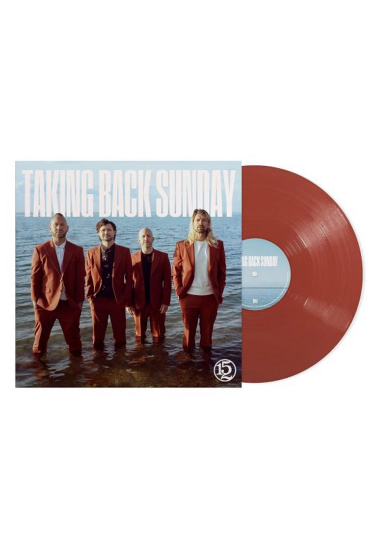 Taking Back Sunday 152 Ltd. Brick Red – Colored Vinyl record cover