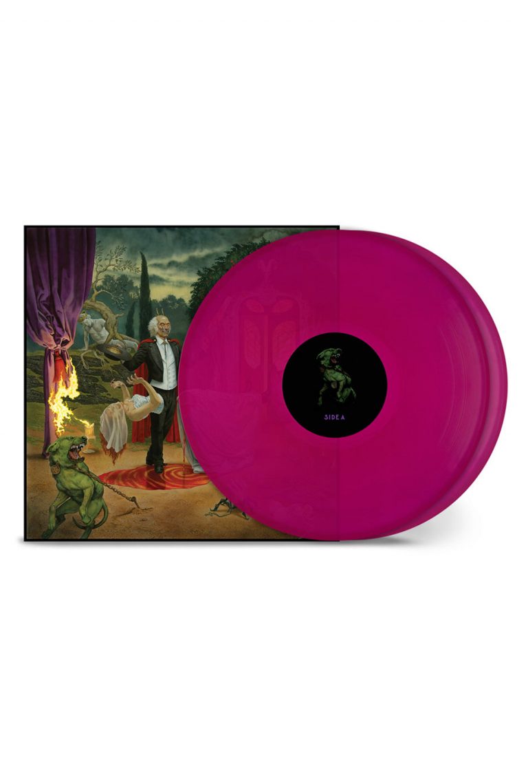 Anthrax Cursum Perficio Transparent Magenta – Colored 2 Vinyl record cover