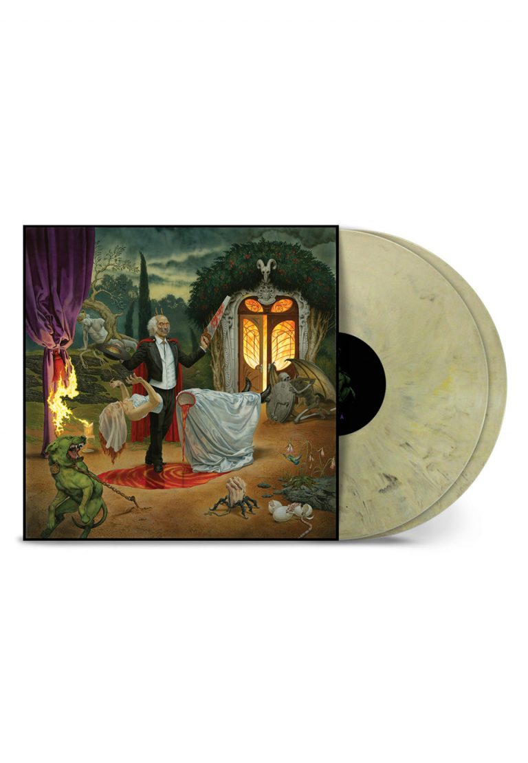 Anthrax – Cursum Perficio Ltd. Cream White/Yellow/Black – Marbled 2 Vinyl + Pop-Up record cover
