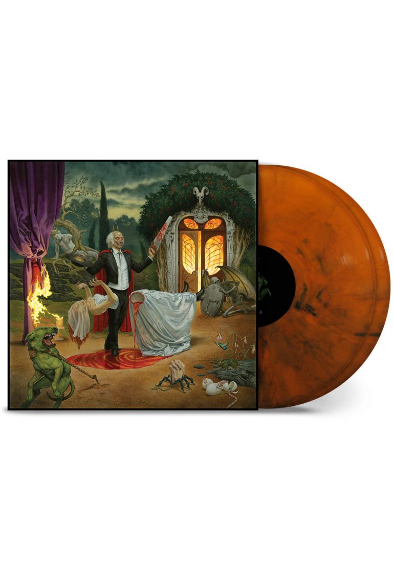Anthrax – Cursum Perficio Ltd. Orange/Black – Marbled 2 Vinyl + Pop-Up record cover
