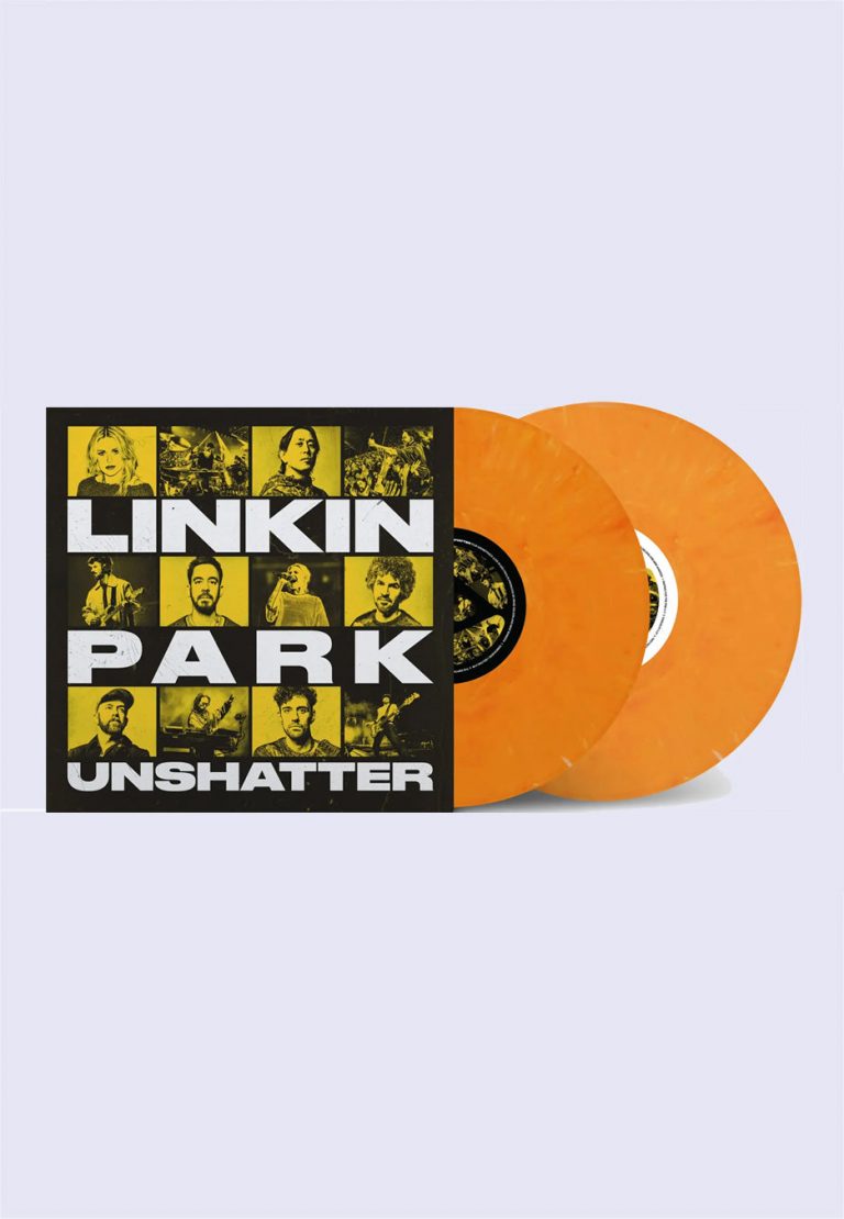 Linkin Park Unshatter (Live in Sao Paulo) OST Ltd. Citrus Eco – Colored 2 Vinyl record cover
