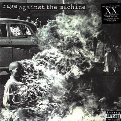RAGE AGAINST THE MACHINE ‘RAGE AGAINST THE MACHINE’ LP record cover