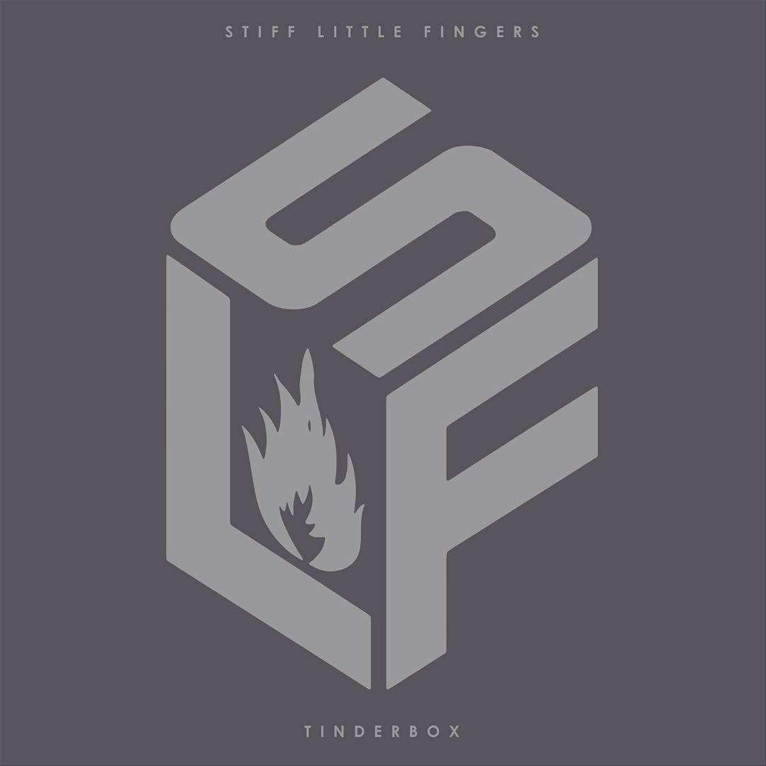 STIFF LITTLE FINGERS ‘TINDERBOX’ LP record cover