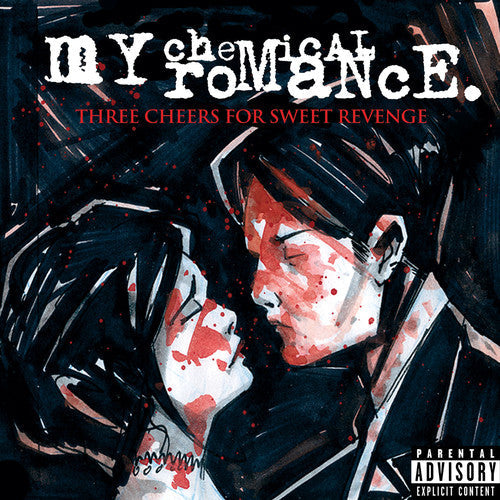 MY CHEMICAL ROMANCE ‘THREE CHEERS FOR SWEET REVENGE’ LP record cover