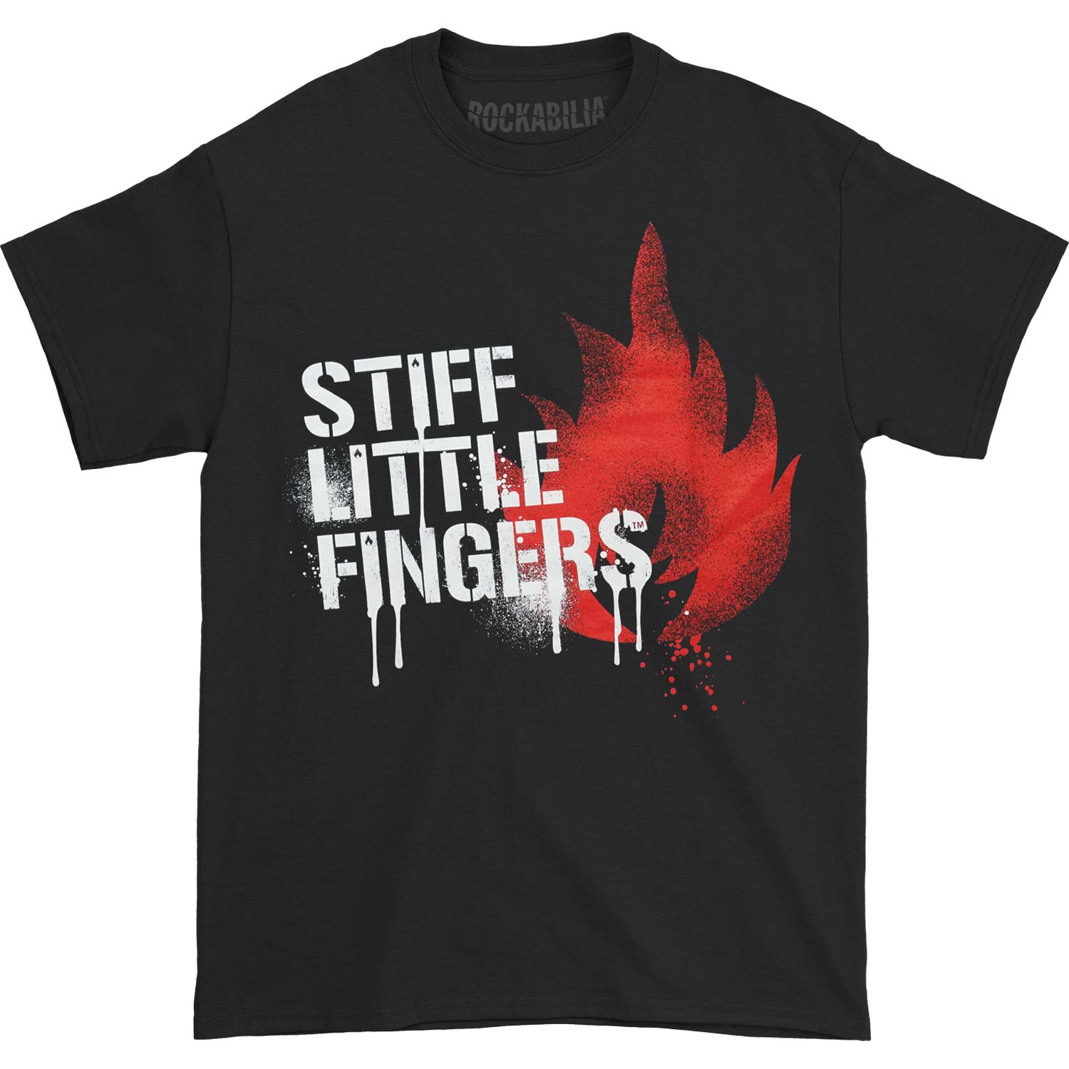 Stiff Little Fingers Graffiti T-shirt T-shirt image