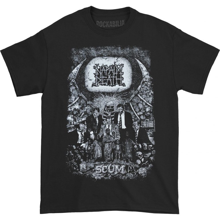 Napalm Death Scum Vintage T-shirt T-shirt image
