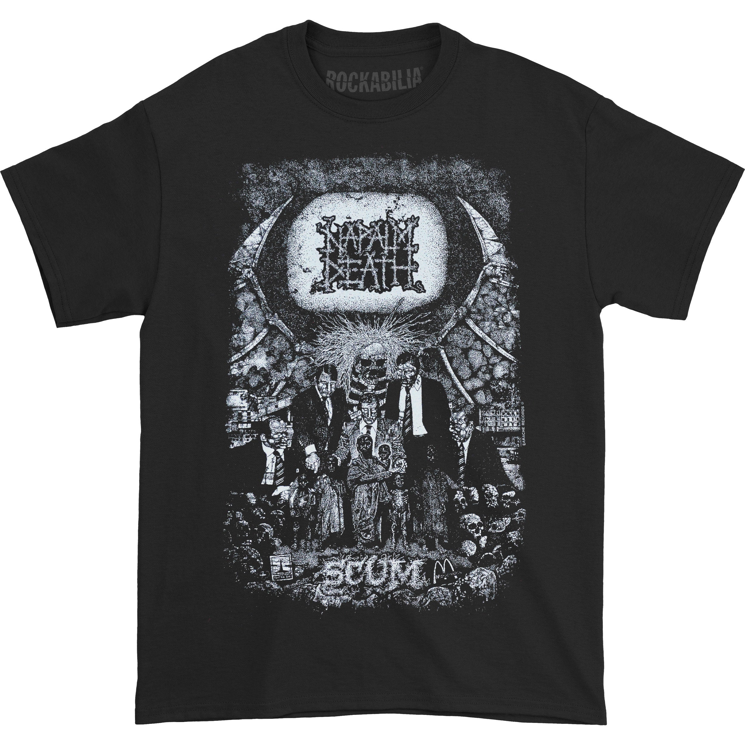 Napalm Death Scum Vintage T-shirt T-shirt image