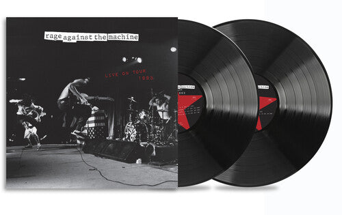 RAGE AGAINST THE MACHINE ‘LIVE ON TOUR 1993′ 2LP record cover