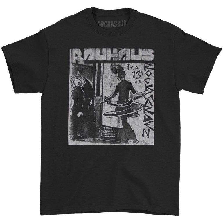 Bauhaus Rock Garden Retro T-shirt T-shirt image