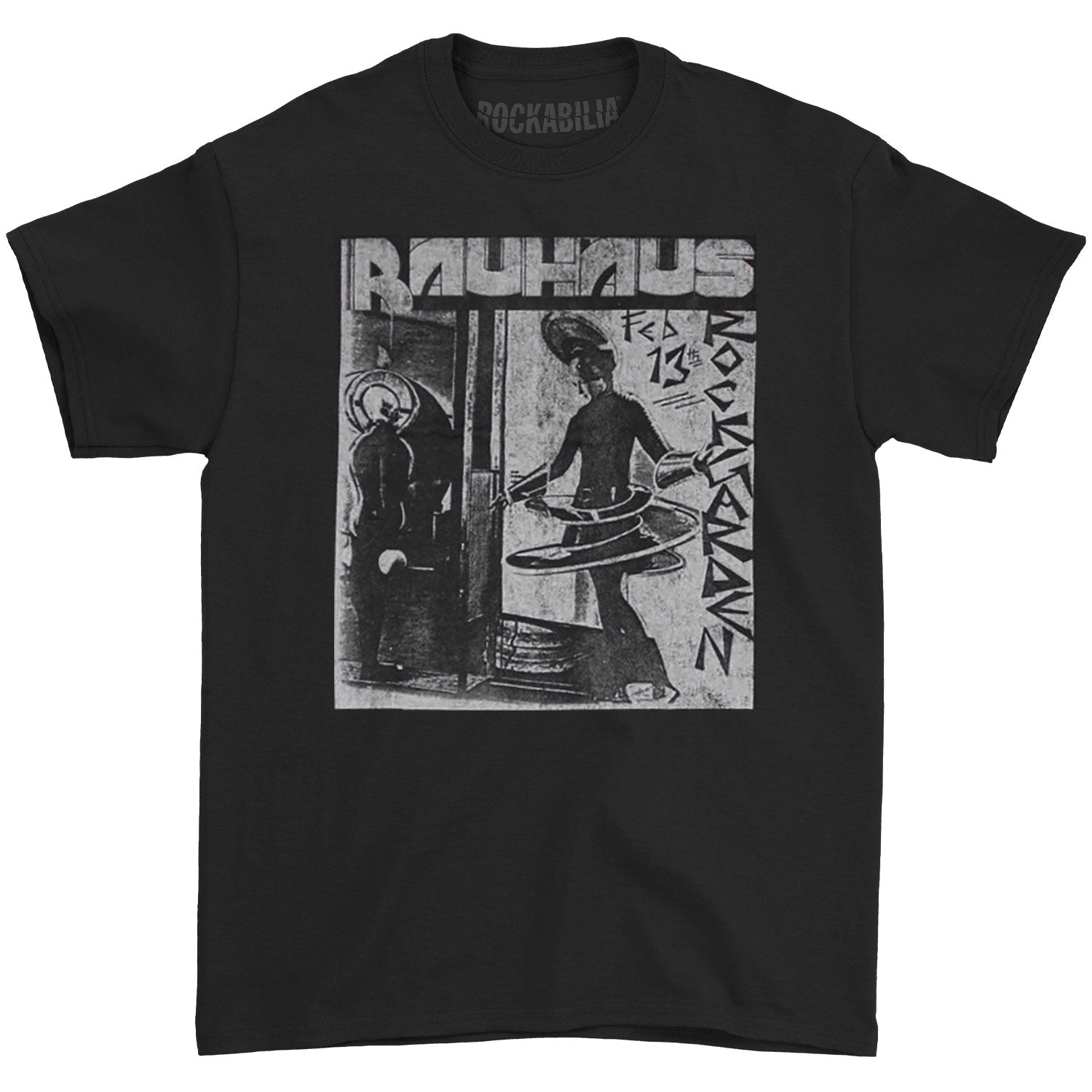 Bauhaus Rock Garden Retro T-shirt T-shirt image