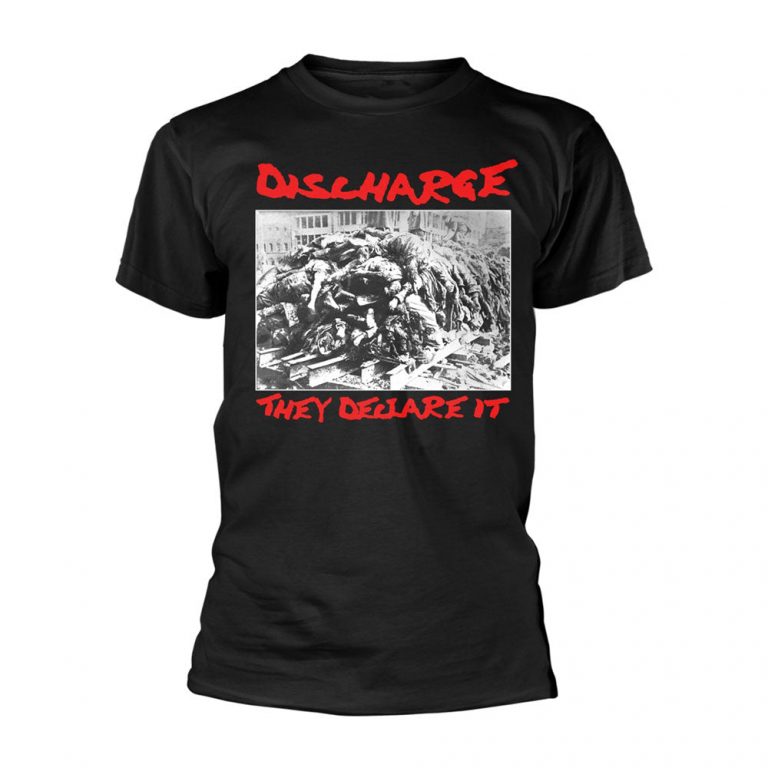 Discharge They Declare It T-shirt T-shirt image
