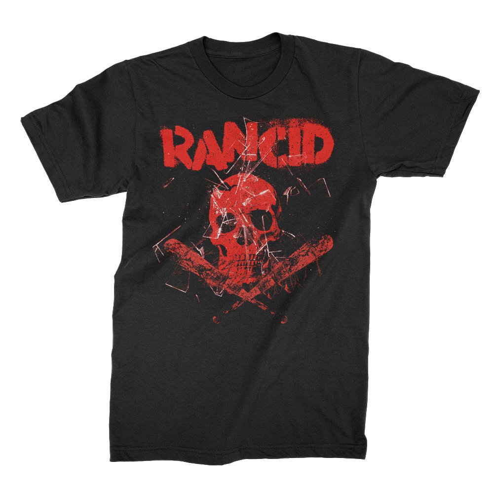 RANCID ‘SKULLS & BATS’ T-SHIRT T-shirt image