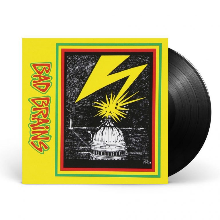 Bad Brains – Black Vinyl LP record cover