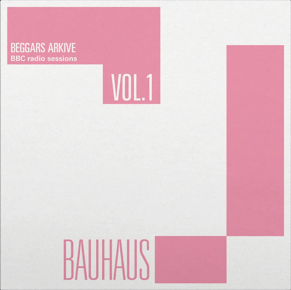 BAUHAUS ‘BBC RADIO SESSIONS VOL. 1’ LP record cover