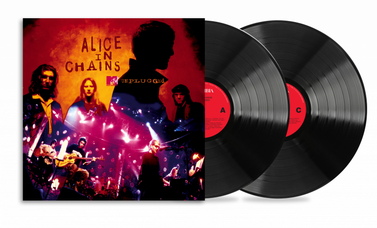 ALICE IN CHAINS ‘UNPLUGGED’ 2LP record cover