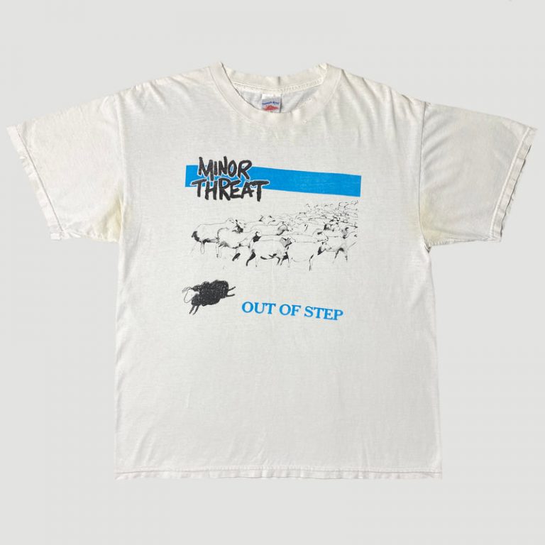 Minor Threat “Out of Step” Early 00’s Vintage T-Shirt T-shirt image