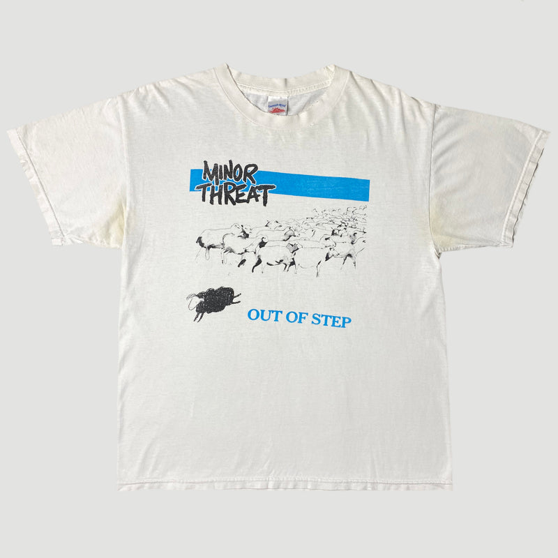 Minor Threat “Out of Step” Early 00’s Vintage T-Shirt T-shirt image