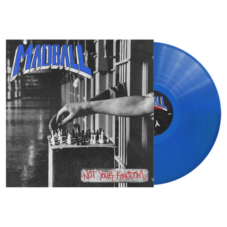 MADBALL ‘NOT YOUR KINGDOM’ LP (Transparent Blue Vinyl) record cover
