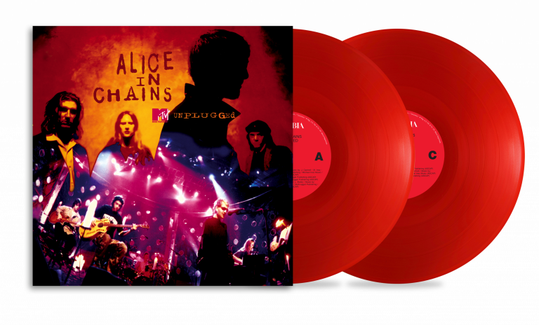 ALICE IN CHAINS ‘UNPLUGGED’ 2LP (Exclusive – Ruby Vinyl) record cover