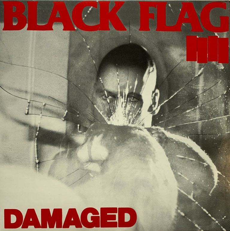 Damaged – SST Records 12-inch Reissue – Black Flag record cover