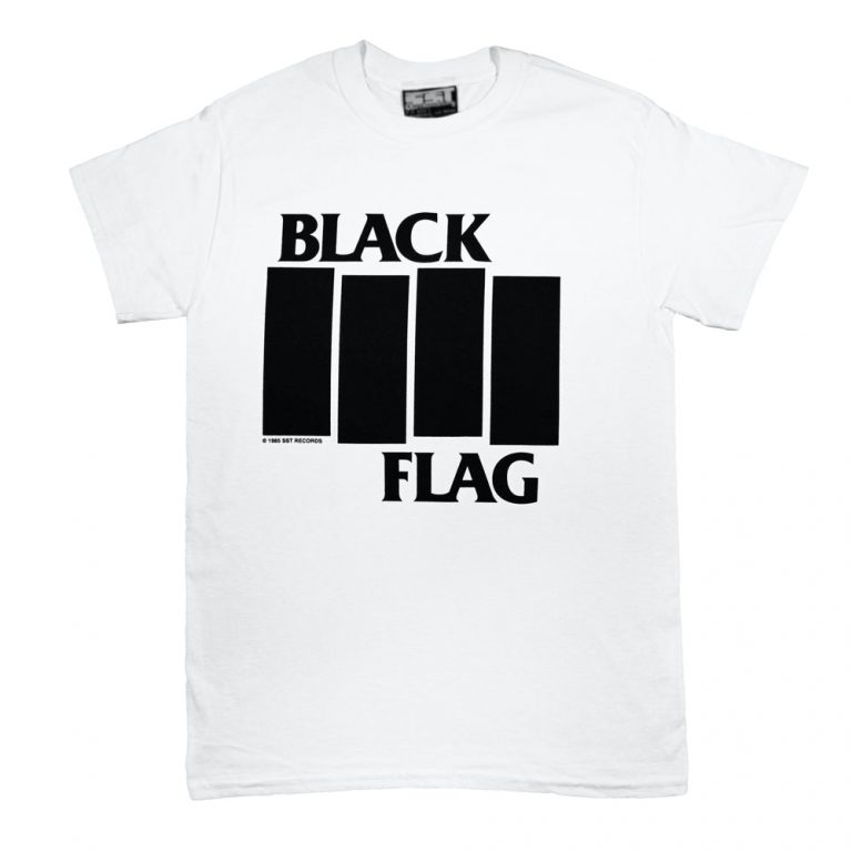 Black Flag Bars & Logo T-Shirt T-shirt image
