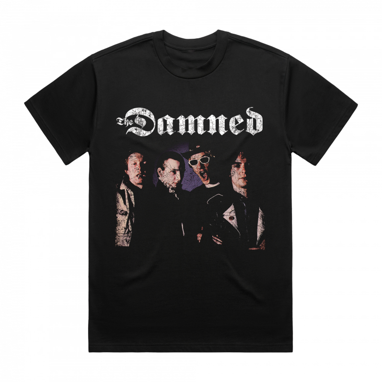 The Damned 2024 Band Photo Tee T-shirt image