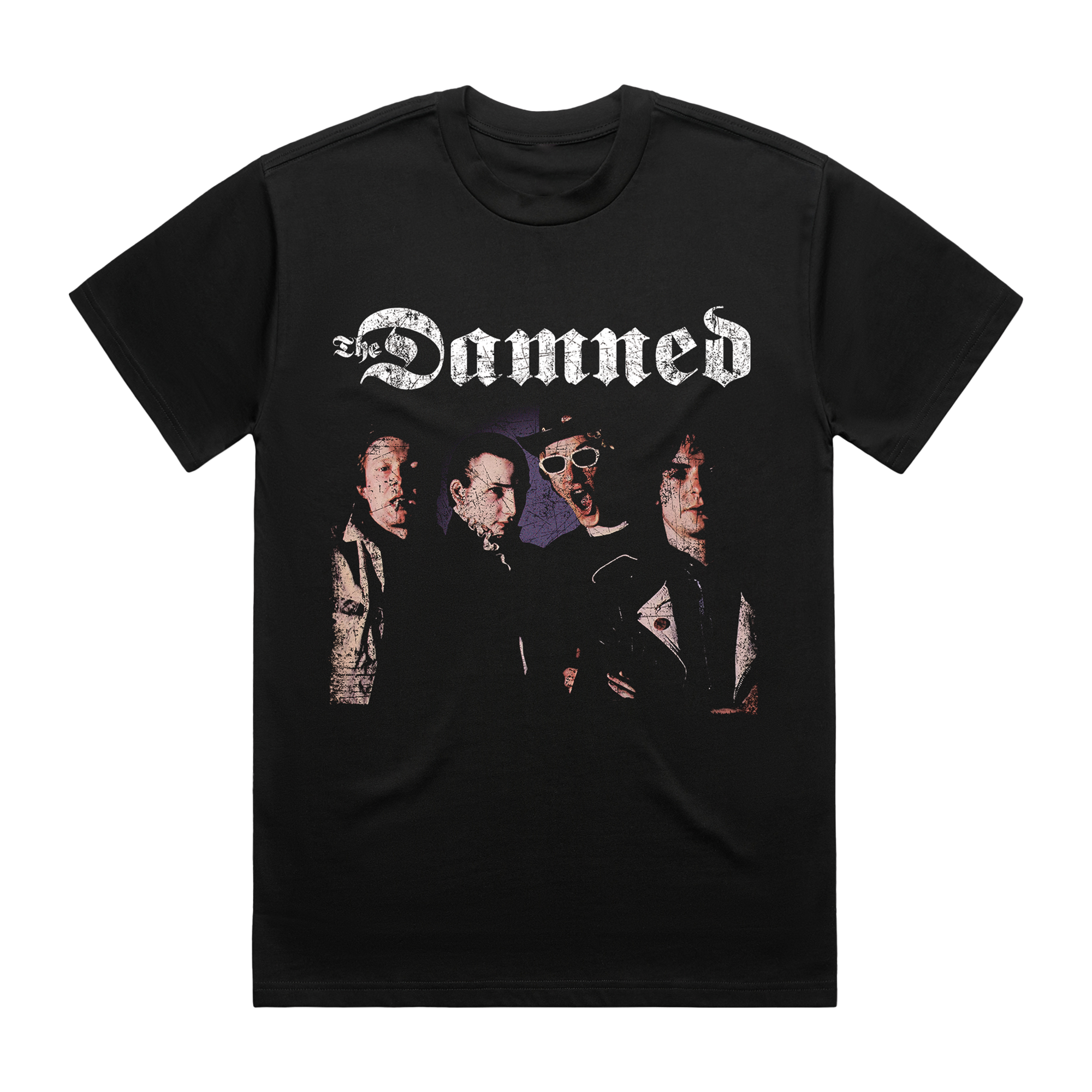 The Damned 2024 Band Photo Tee T-shirt image
