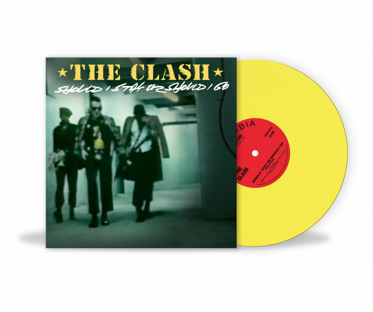Should I Stay Or Should I Go? / Straight to Hell 7-inch record cover