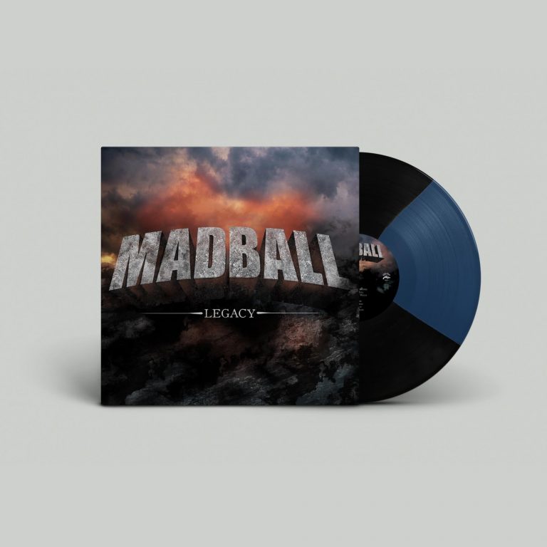 MADBALL ‘LEGACY’ LP (Black & Blue Vinyl) record cover