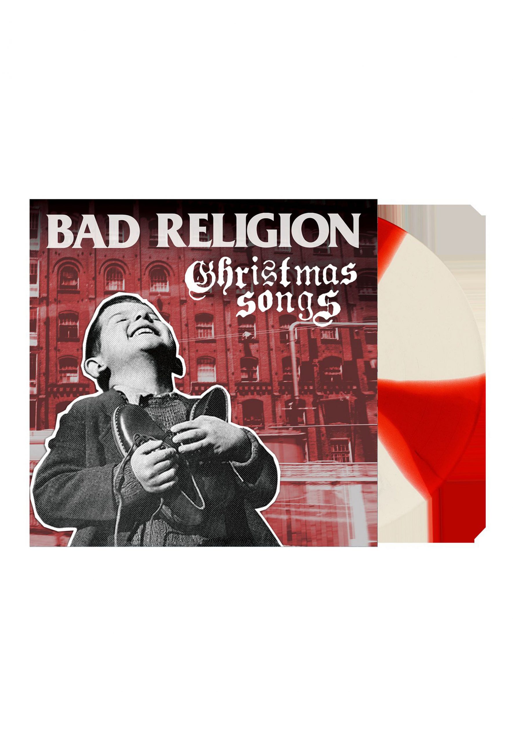 Bad Religion Christmas Songs Ltd. Candy Cane – Colored Vinyl record cover
