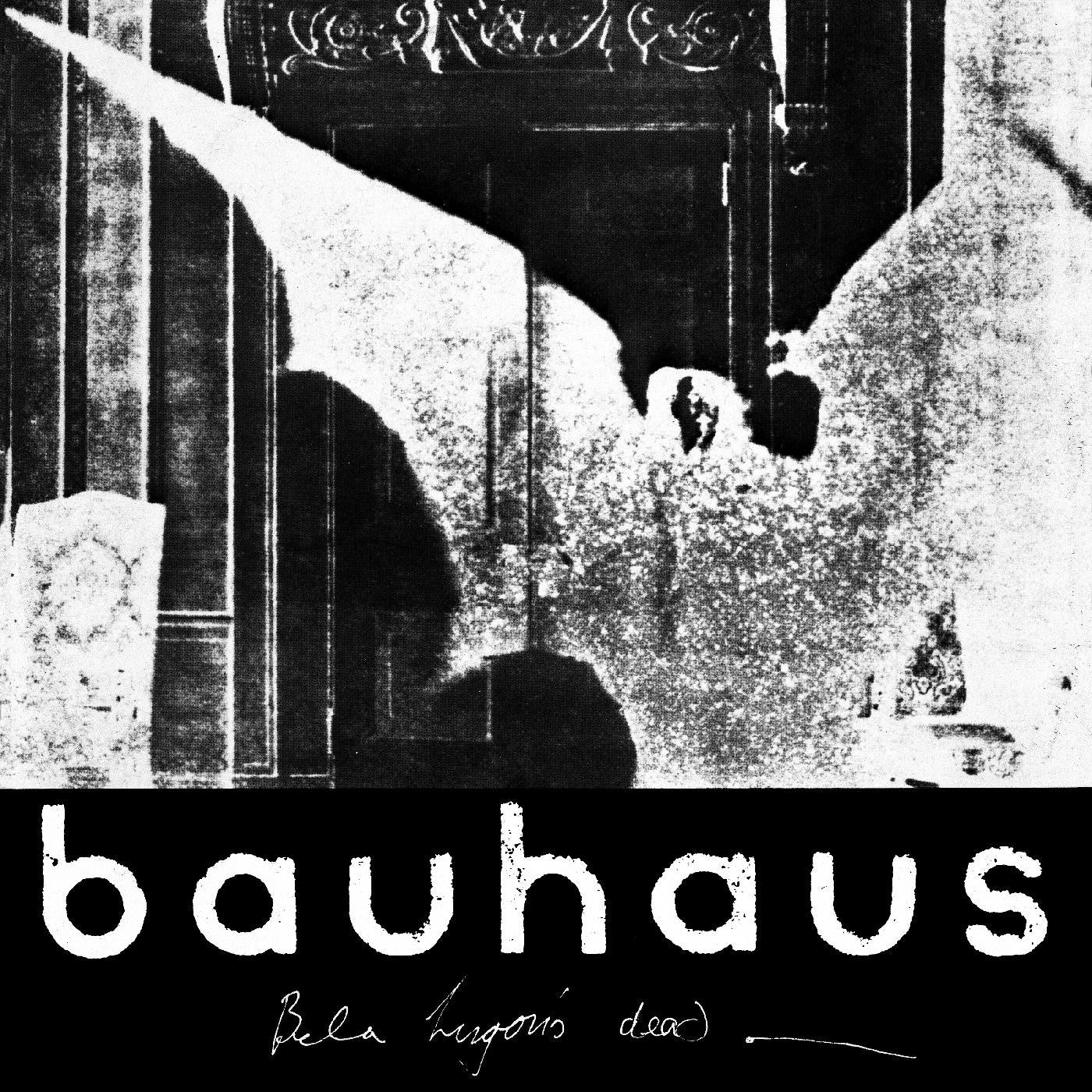BAUHAUS ‘THE BELA SESSION’ LP (Black & Red Splatter Vinyl) record cover