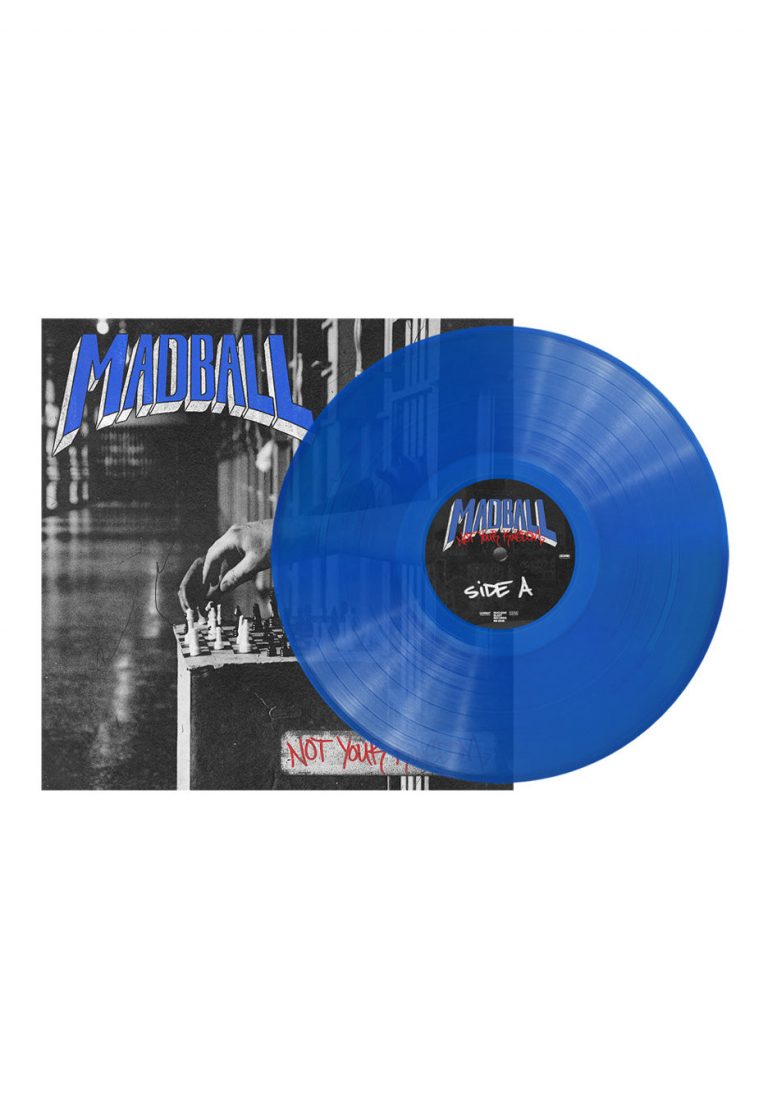 Madball Not Your Kingdom Transparent Blue – Colored Vinyl record cover