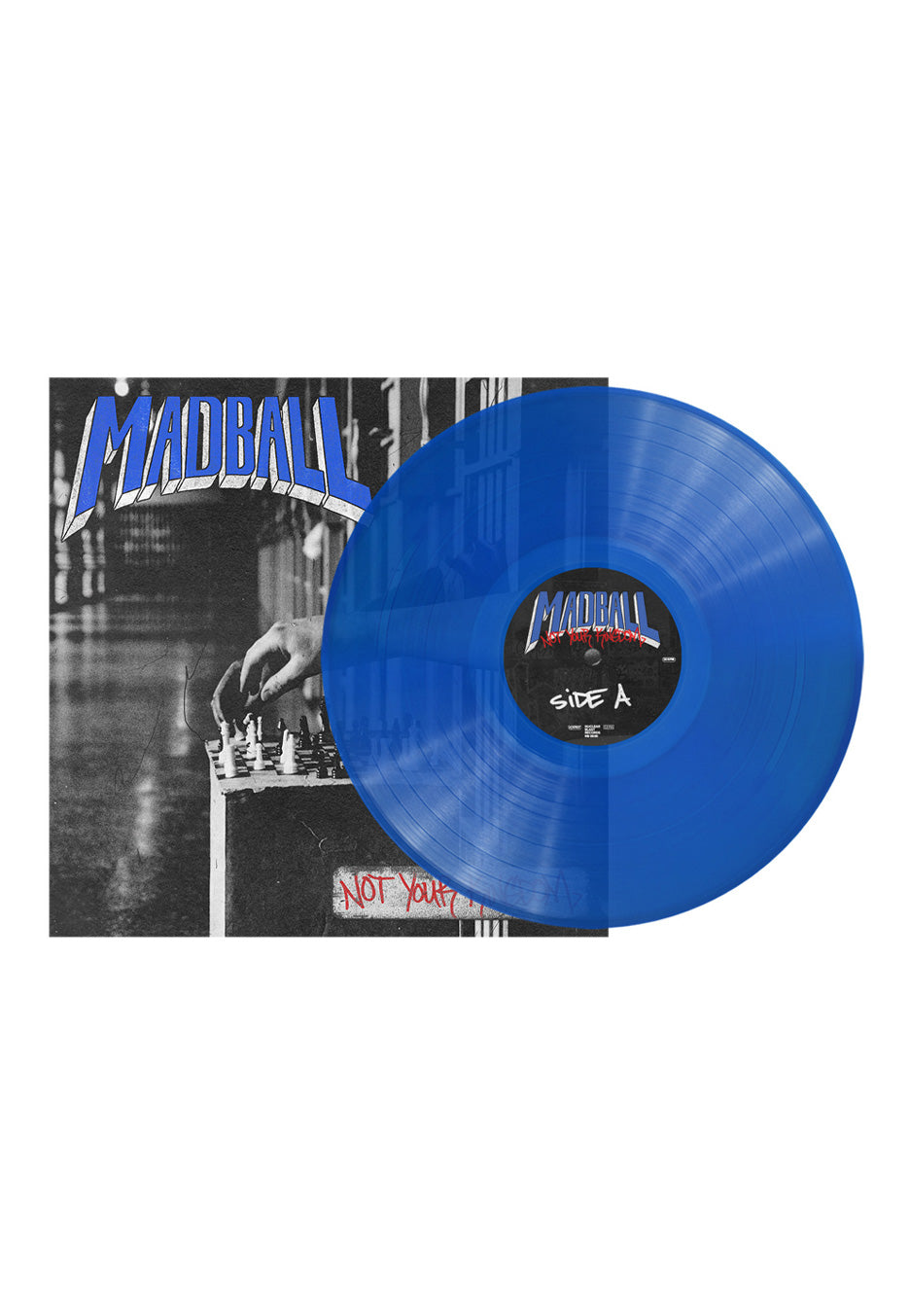 Madball Not Your Kingdom Transparent Blue – Colored Vinyl record cover