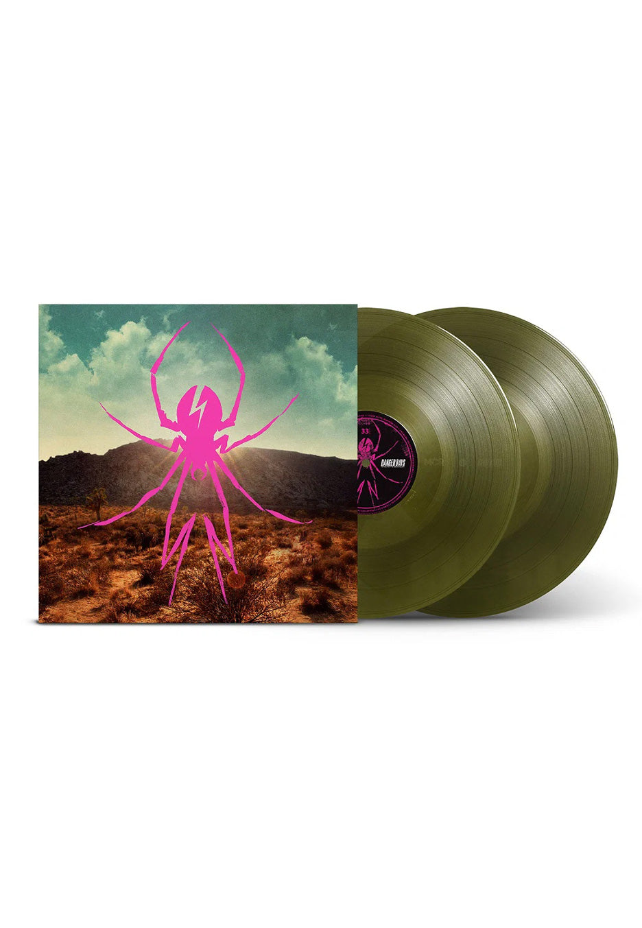 My Chemical Romance Danger Days: The True Lives of the Fabulous Killjoy Ltd. Green Sludge – Colored 2 Vinyl record cover