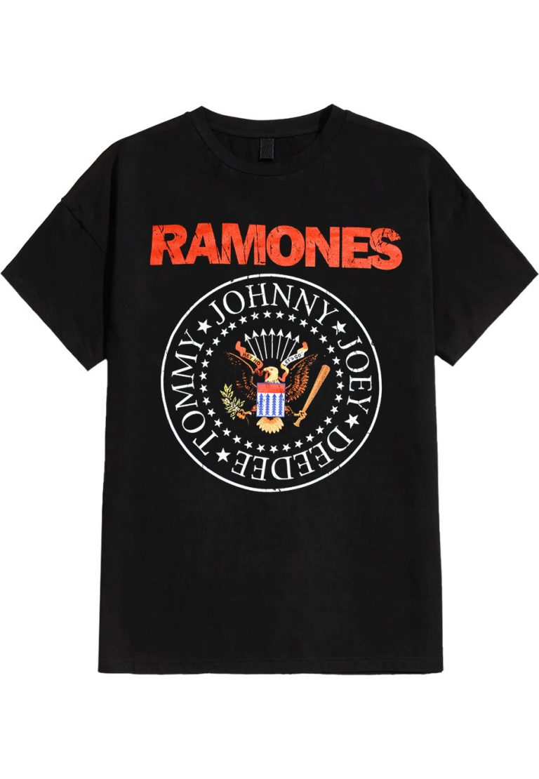 Ramones Seal Red T-Shirt T-shirt image