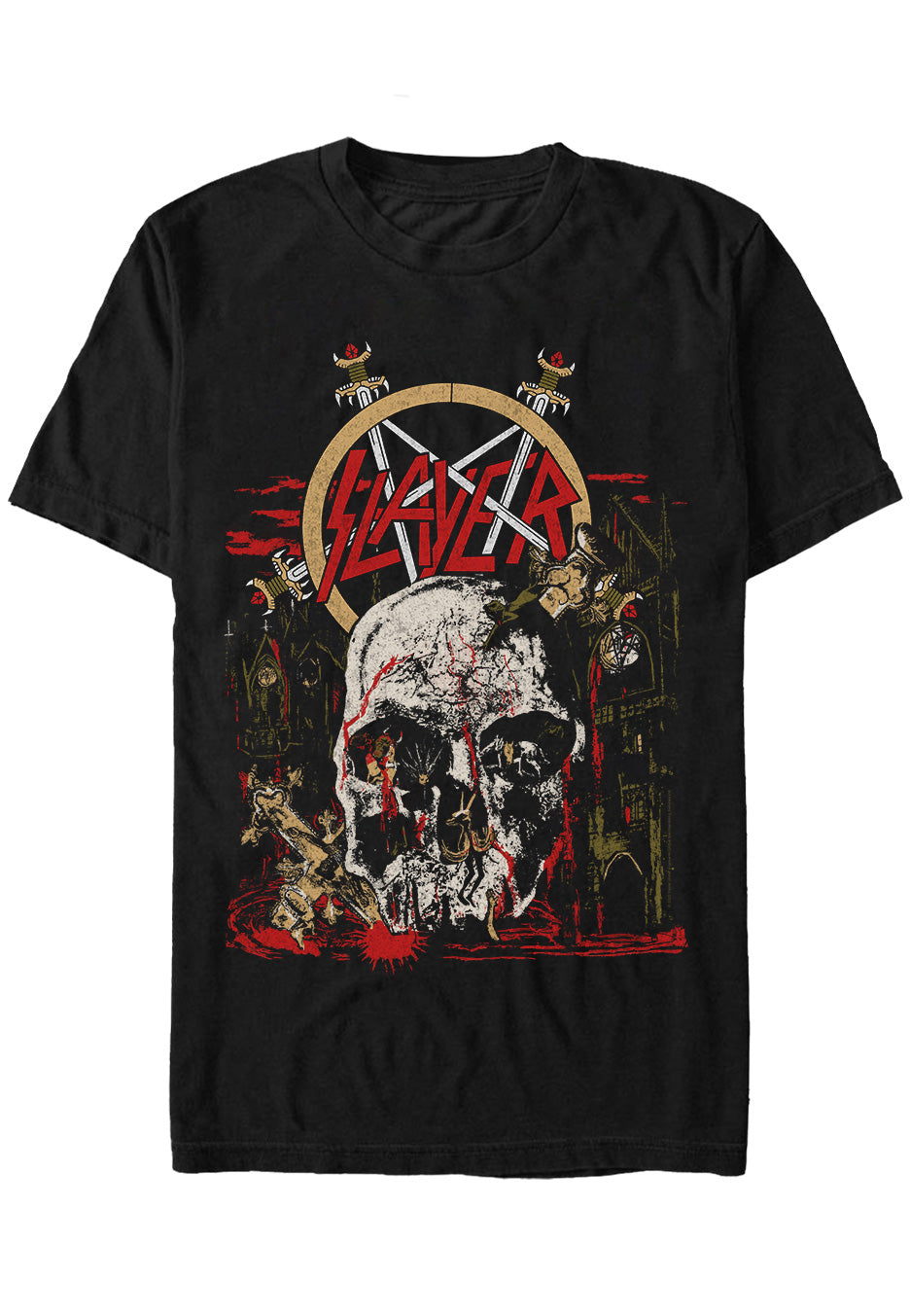 Slayer – South Of Heaven Vintage – T-Shirt T-shirt image