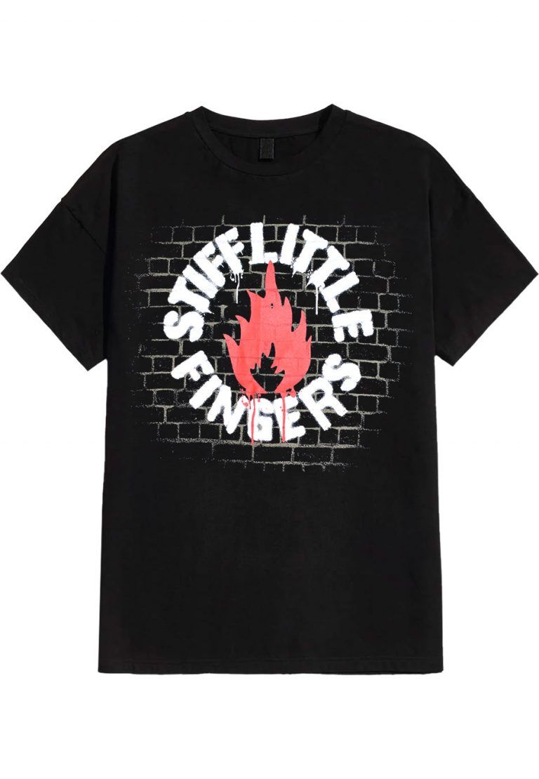 Stiff Little Fingers Wall – T-Shirt T-shirt image