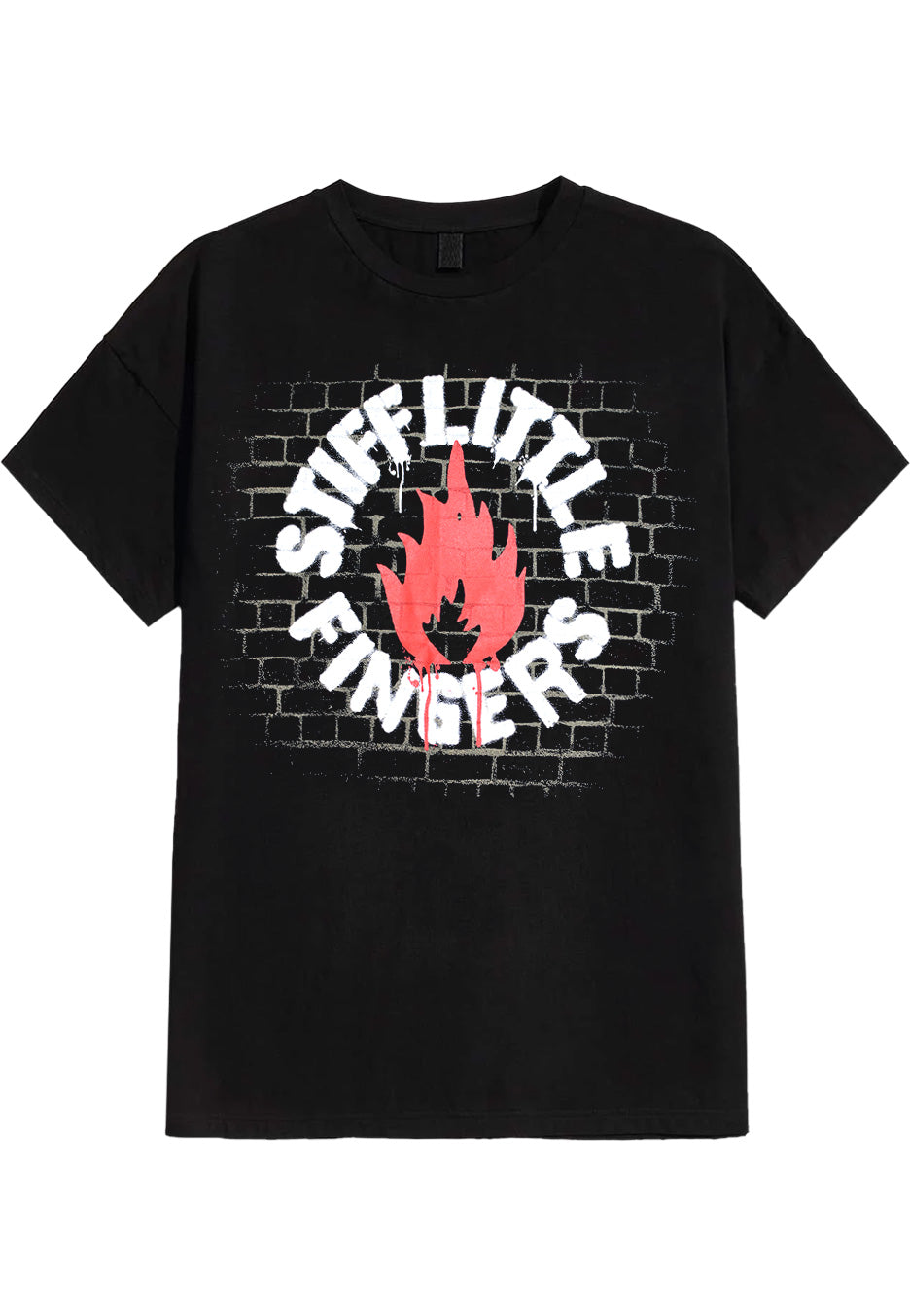 Stiff Little Fingers Wall – T-Shirt T-shirt image
