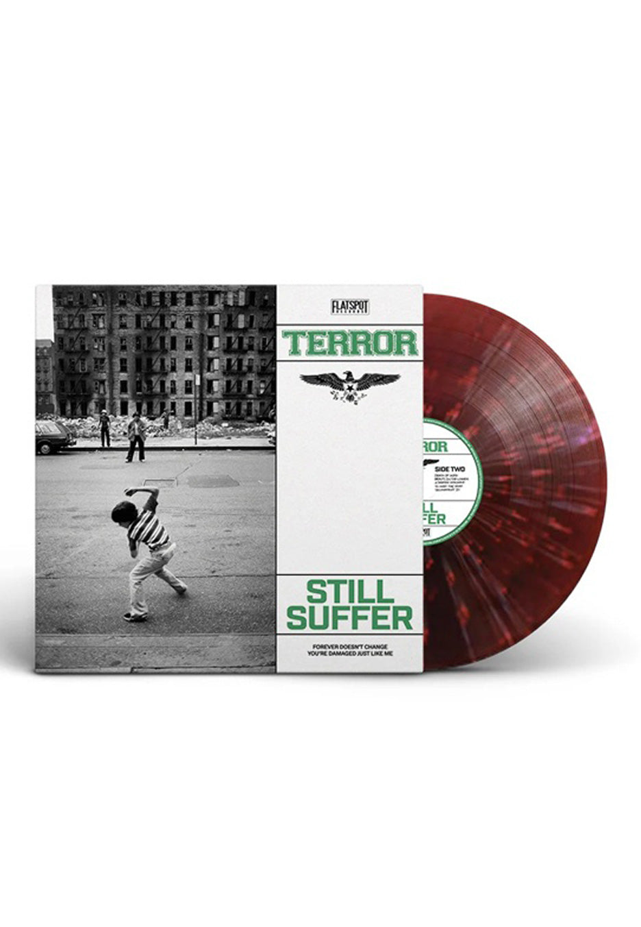 Terror – Still Suffer Ltd. Insomnia Effect – Splattered Vinyl record cover