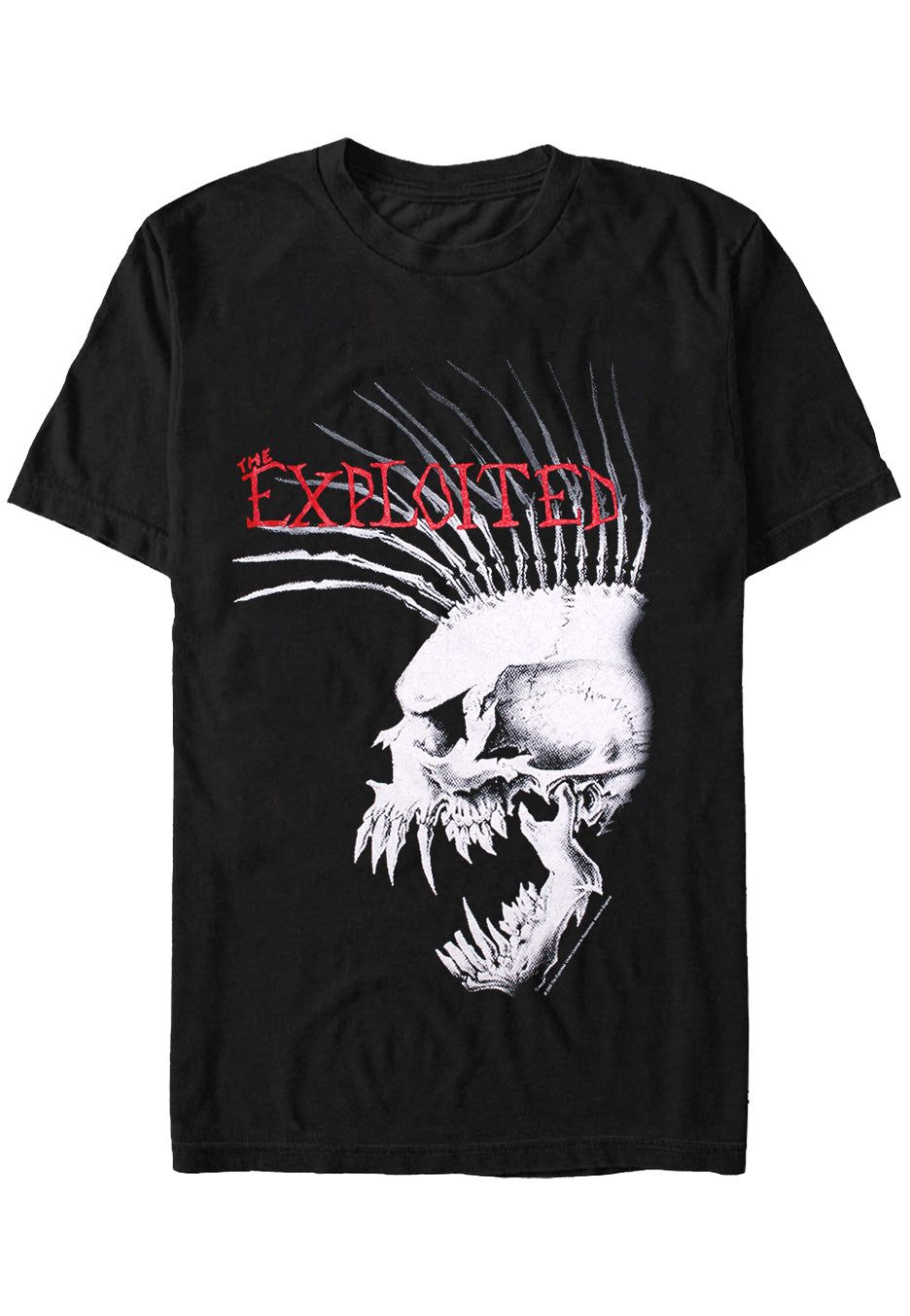 The Exploited Bastard Skull – T-Shirt T-shirt image