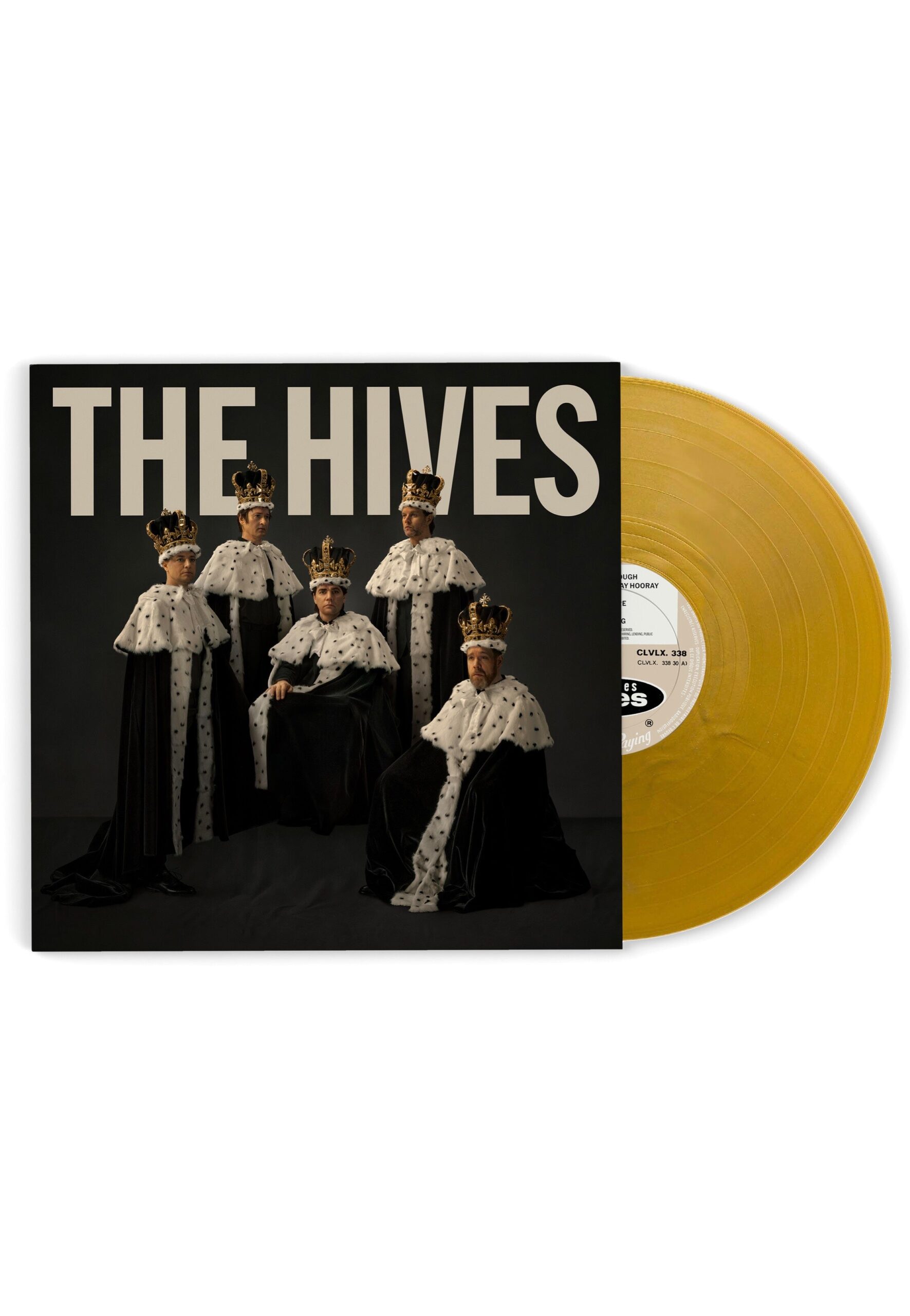 The Hives Forever Forever The Hives Ltd. Gold – Marbled Vinyl record cover