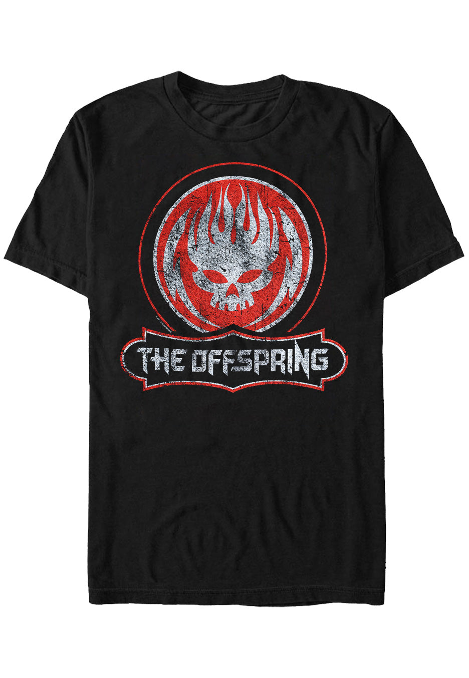 The Offspring Distressed Skull – T-Shirt T-shirt image