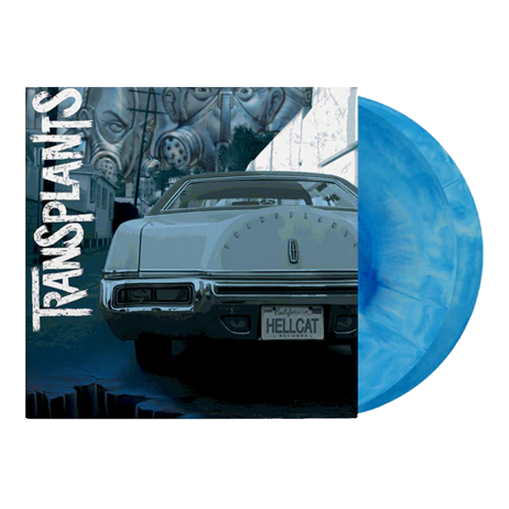 TRANSPLANTS ‘TRANSPLANTS’ 2LP (Anniversary Edition, Blue Vinyl) record cover