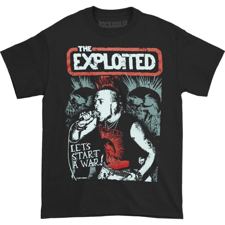 The Exploited – Start A War T-shirt T-shirt image