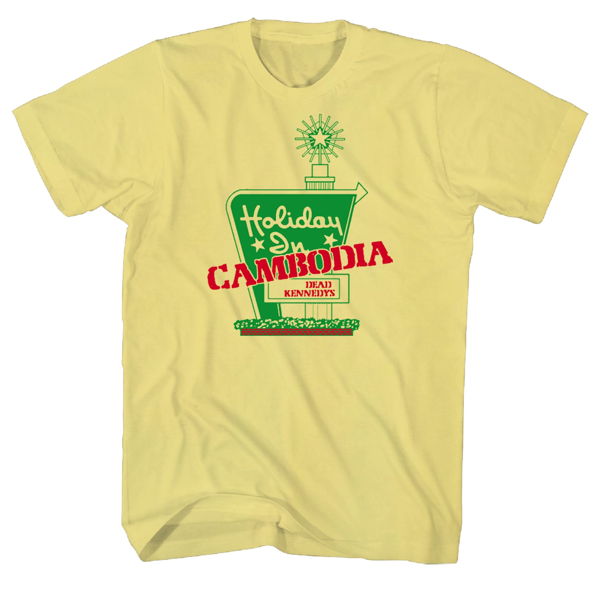 DEAD KENNEDYS YELLOW HOTEL CAMBODIA T-shirt image