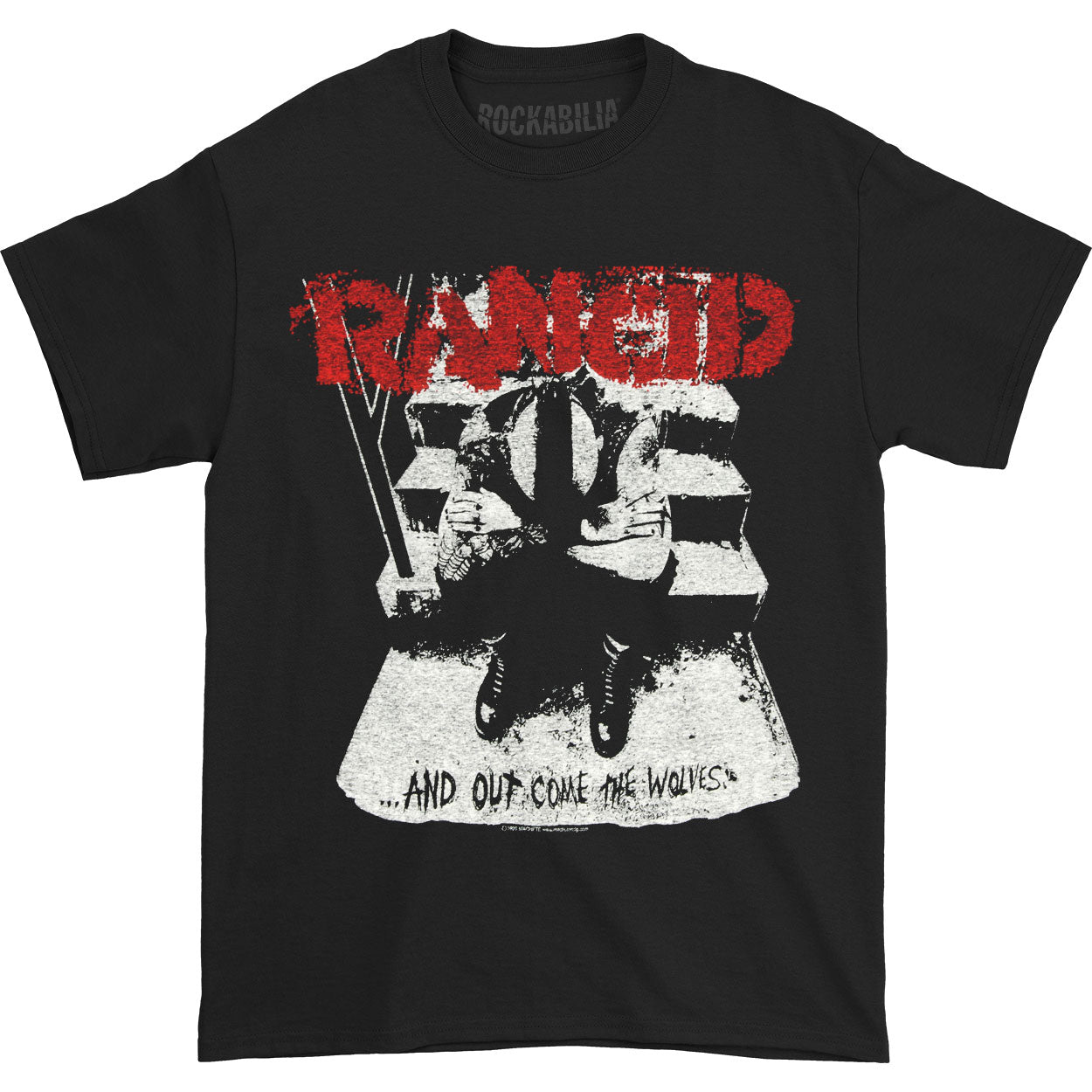 Rancid And Out Come The Wolves T-shirt T-shirt image